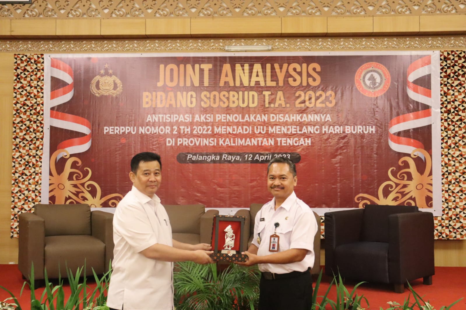 Kepala Disnakertrans Farid Wajdi : UU Cipta Kerja Diharapkan Dapat Mensejahterakan Para Pekerja/Buruh
