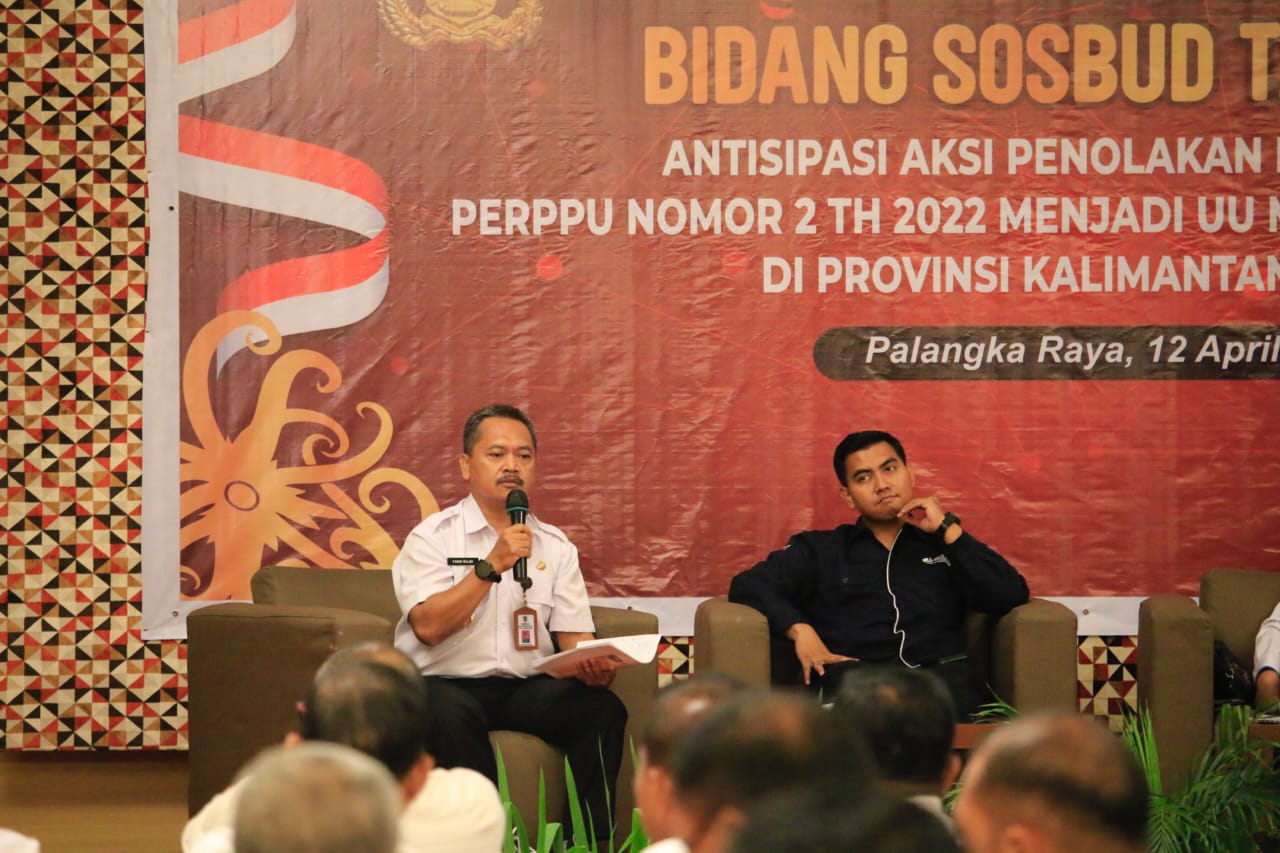 Kepala Disnakertrans Farid Wajdi : UU Cipta Kerja Diharapkan Dapat Mensejahterakan Para Pekerja/Buruh