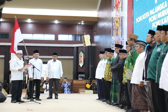 Gubernur Kalteng Halalbihalal Kebangsaan bersama Pemprov Kalteng, Forkopimda serta DAD, Organisasi Kemasyarakatan dan Organisasi Keagamaan