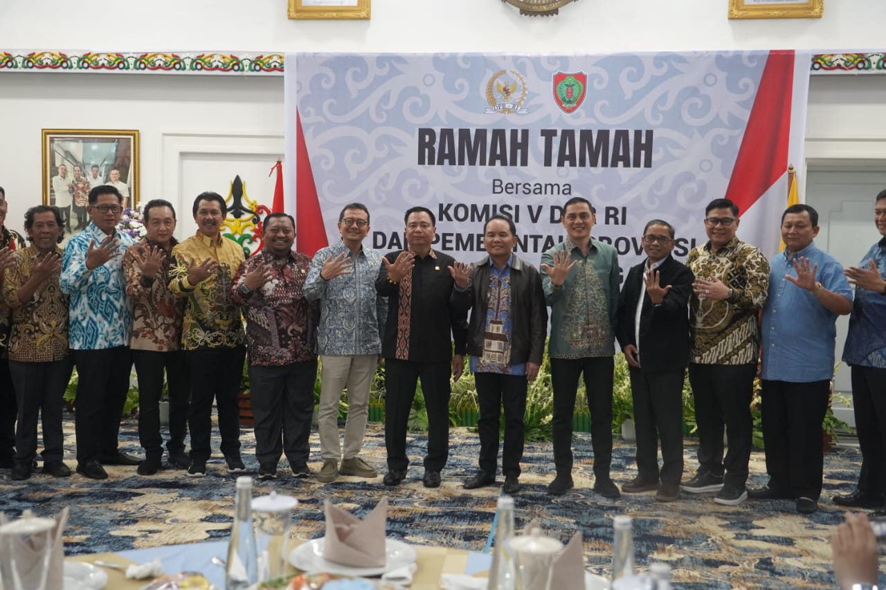 Gubernur Agustiar Sabran Gelar Hasupa Hasundau Dengan Komisi V DPR RI