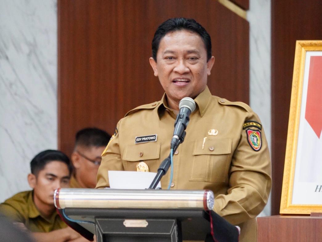 Wagub Edy Pratowo Buka Rakor Percepatan Penurunan Stunting se-Kalteng Tahun 2025
