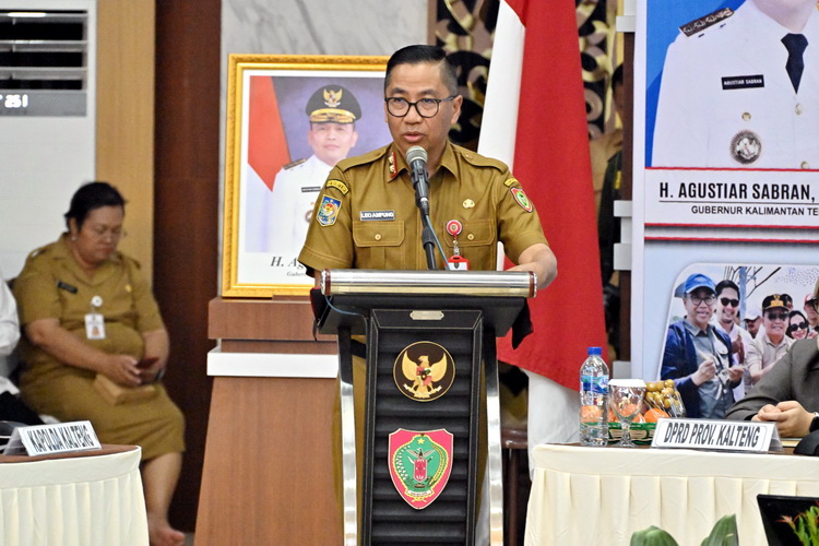 BAPPERIDA Prov. Kalteng Gelar Rakor Percepatan Penurunan Stunting se-Kalteng Tahun 2025