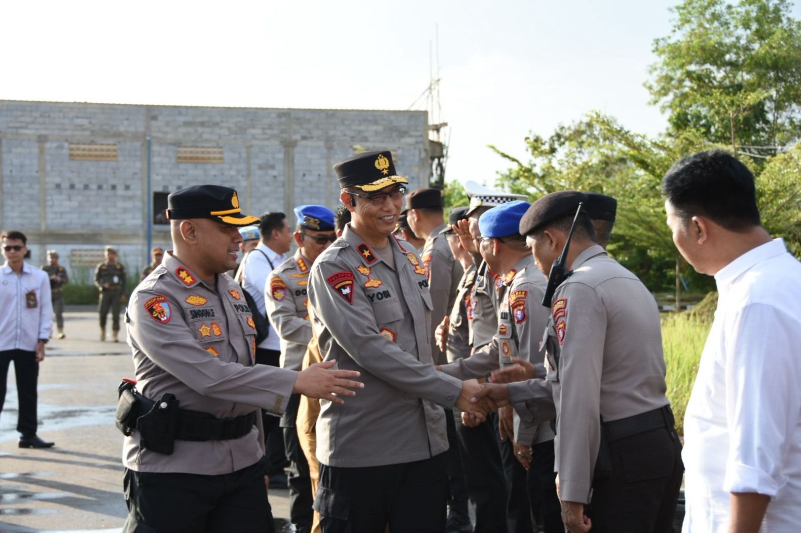 Pemkab Barito Utara Sambut Kunjungan Wakapolda Kalteng, Perkuat Sinergi Keamanan Daerah