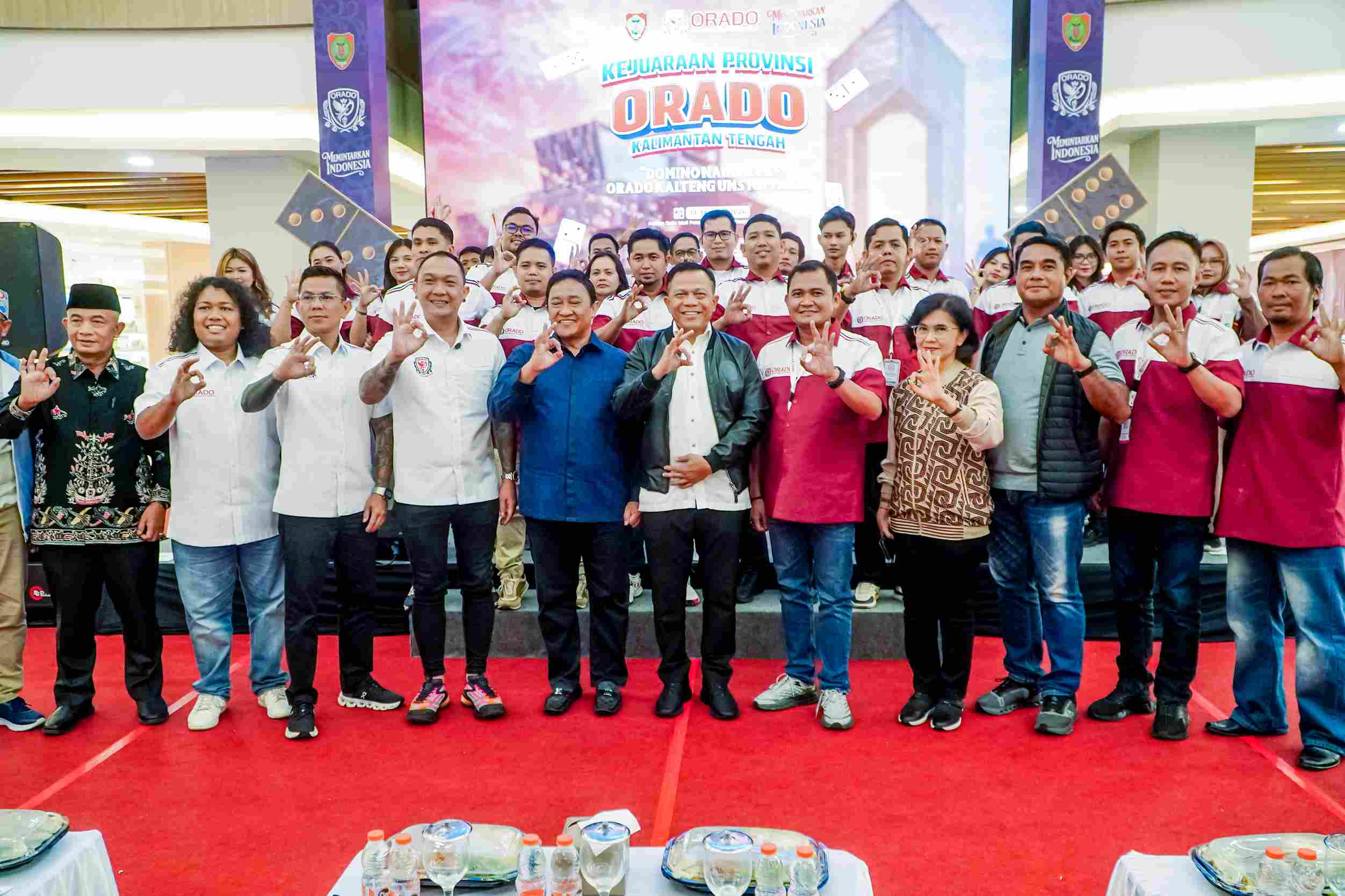 Pengurus ORADO Kalteng Dilantik, Pemprov Dukung Pengembangan Olahraga Domino