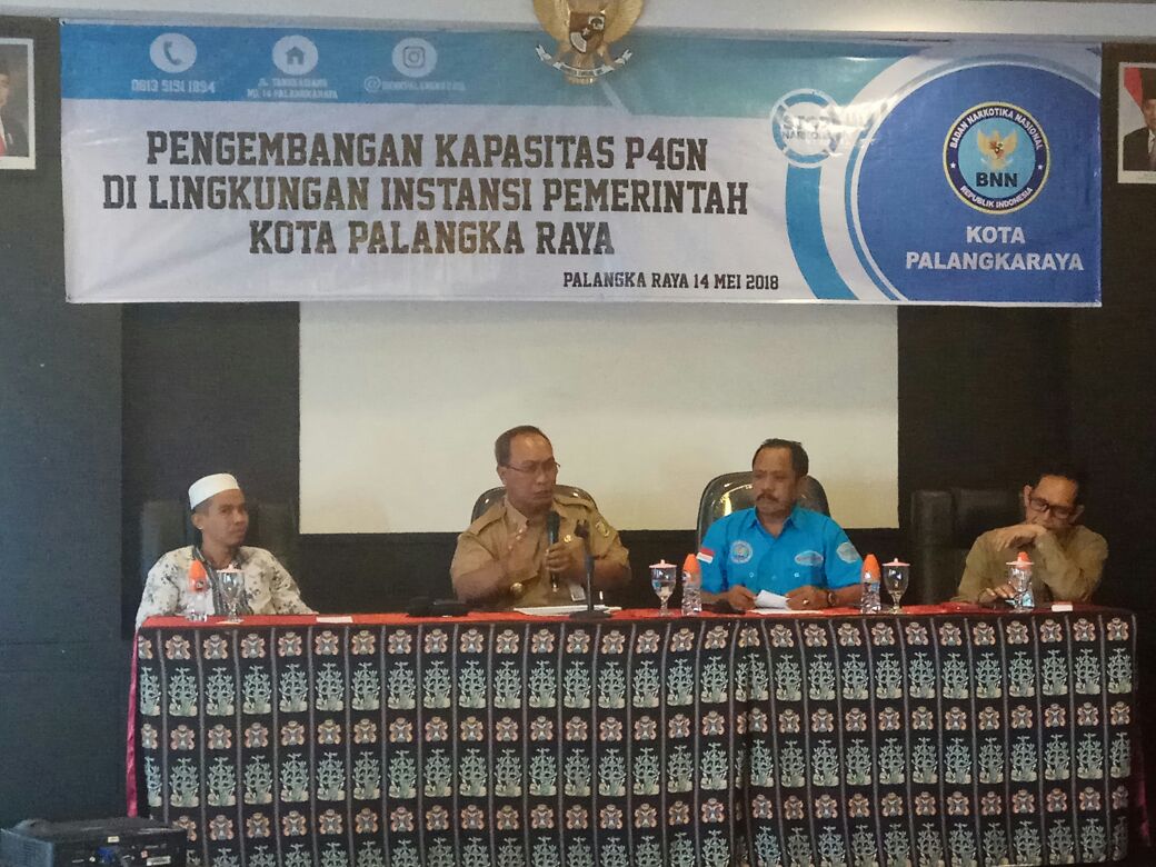 Pengembangan Kapasitas Pencegahan, Pemberantasan, Penyalahgunaan dan Peredaran Gelap Narkoba di Lingkungan Pemerintah Kota Palangka Raya