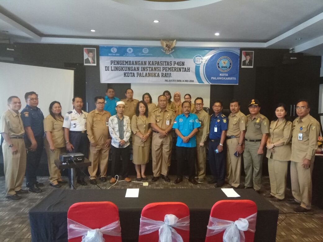 Pengembangan Kapasitas Pencegahan, Pemberantasan, Penyalahgunaan dan Peredaran Gelap Narkoba di Lingkungan Pemerintah Kota Palangka Raya