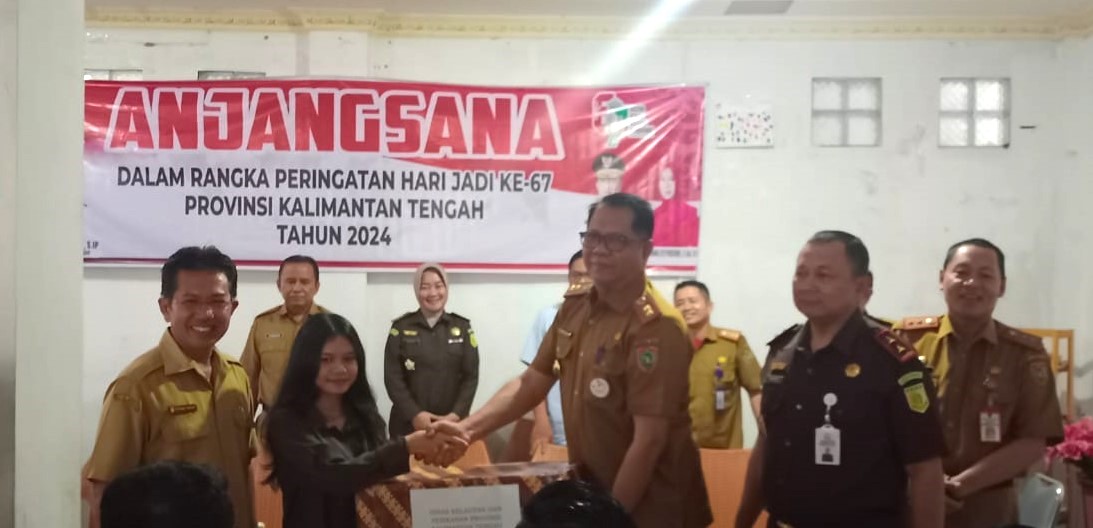 Peringati HUT Kalteng Ke-67, Kepala Dislutkan Anjangsana ke LKSA Imanuel