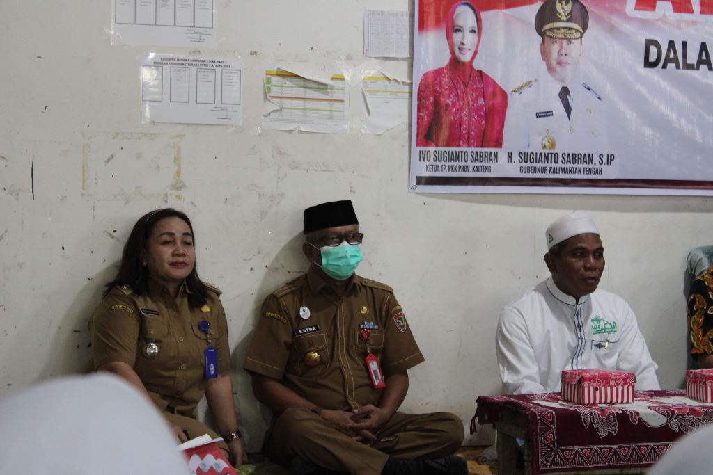 Peringati Hari Jadi ke-67 Prov. Kalteng, Kepala Badan Kesbangpol Anjangsana ke Panti Darissalam