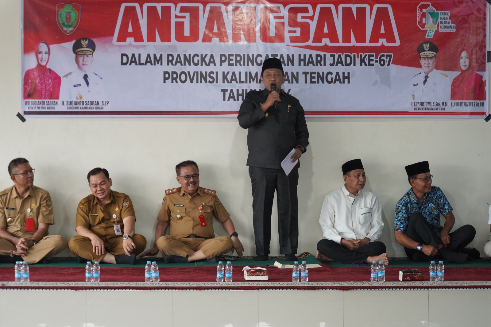 Peringati Hari Jadi ke-67 Provinsi Kalteng, Wagub Edy Pratowo Anjangsana ke LKSA Darul Amin