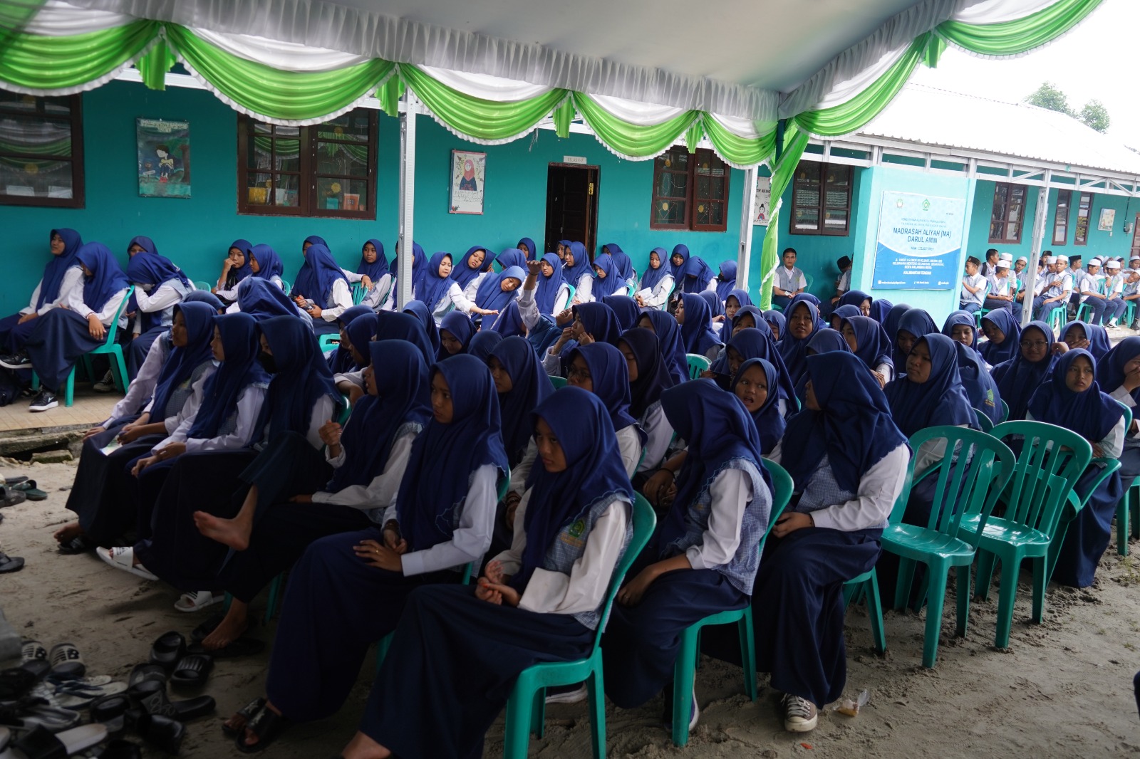 Peringati Hari Jadi ke-67 Provinsi Kalteng, Wagub Edy Pratowo Anjangsana ke LKSA Darul Amin