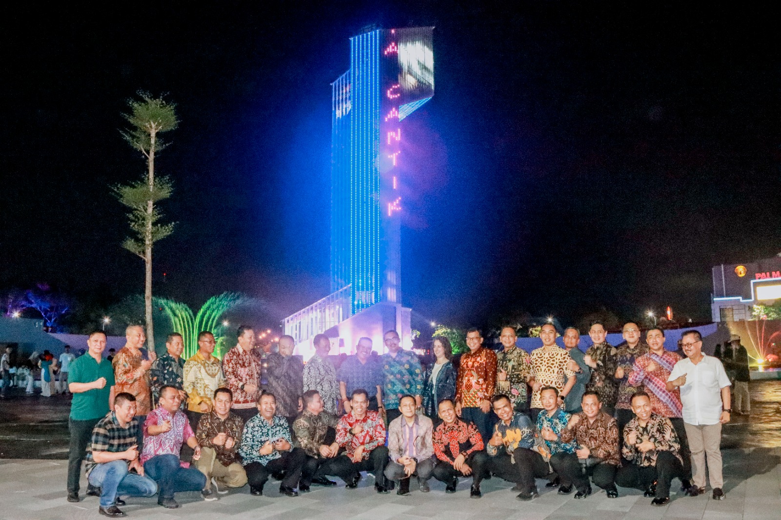 Sekda Nuryakin bersama Peserta SSDN PPRA LXVI Kunjungi Bundaran Besar