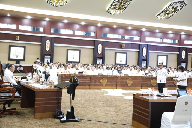 Arahan Strategis Gubernur Kalteng kepada Seluruh Pimpinan Tinggi Pratama, Administrator dan Pengawas