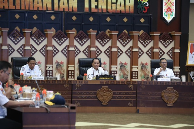 Arahan Strategis Gubernur Kalteng kepada Seluruh Pimpinan Tinggi Pratama, Administrator dan Pengawas