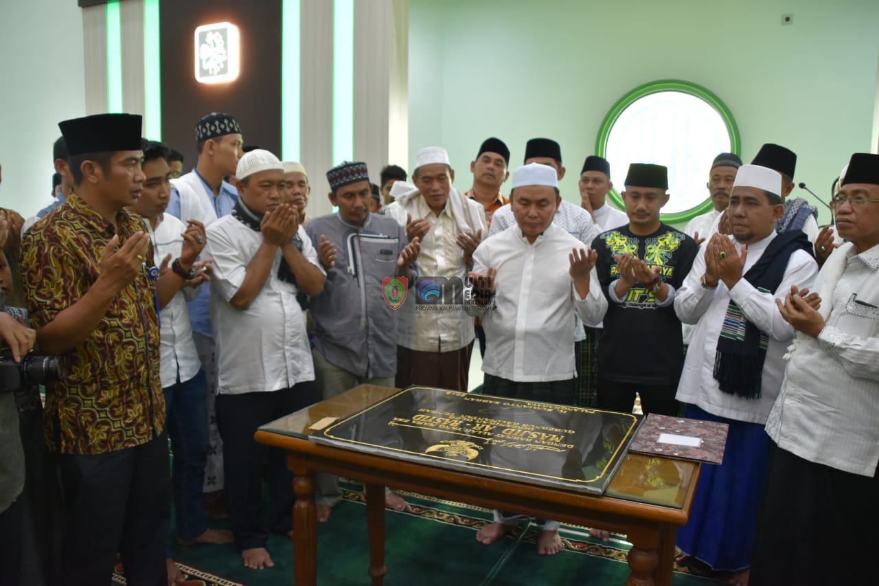 Gubernur Resmikan Masjid Ar Rasyid, Kota Palangka Raya