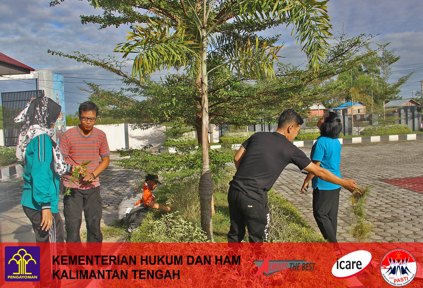 Jumat Bersih Kanwil Kalteng