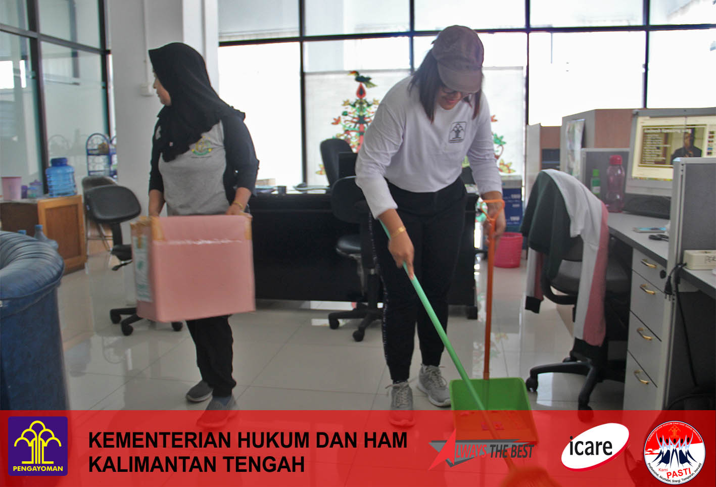 Jumat Bersih Kanwil Kalteng