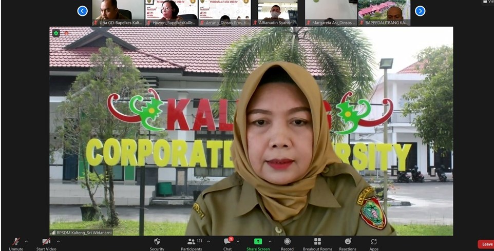 Tingkatkan Kemampuan ASN Berkomunikasi di Depan Publik, BPSDM Prov. Kalteng Gelar Workshop