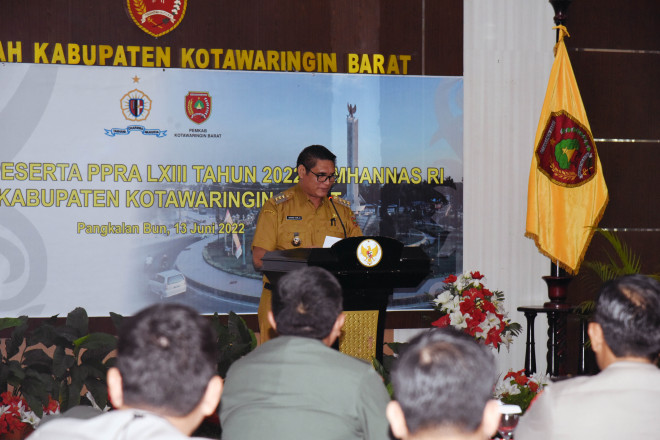 Pj Bupati Sambut Baik Kehadiran Peserta PPRA LXIII Lemhannas di Kobar