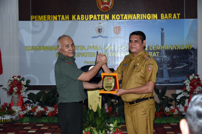 Pj Bupati Sambut Baik Kehadiran Peserta PPRA LXIII Lemhannas di Kobar