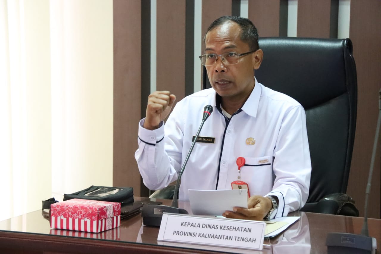 Kadiskes Kalteng Suyuti Syamsul : GERMAS Bentuk Upaya Dukungan Dalam Mendorong Masyarakat yang Sehat, Berkualitas dan Sejahtera