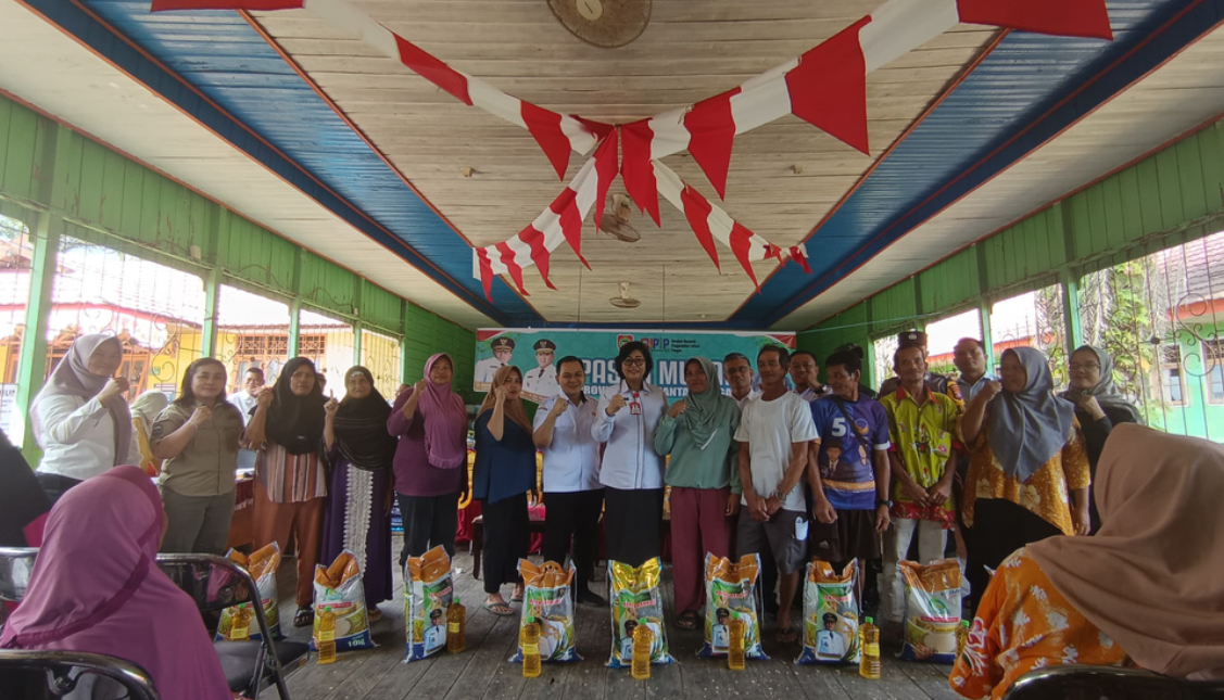 Pemprov Kalteng Laksanakan Pasar Murah dan Penyaluran Hewan Kurban untuk Masyarakat di Kabupaten Lamandau
