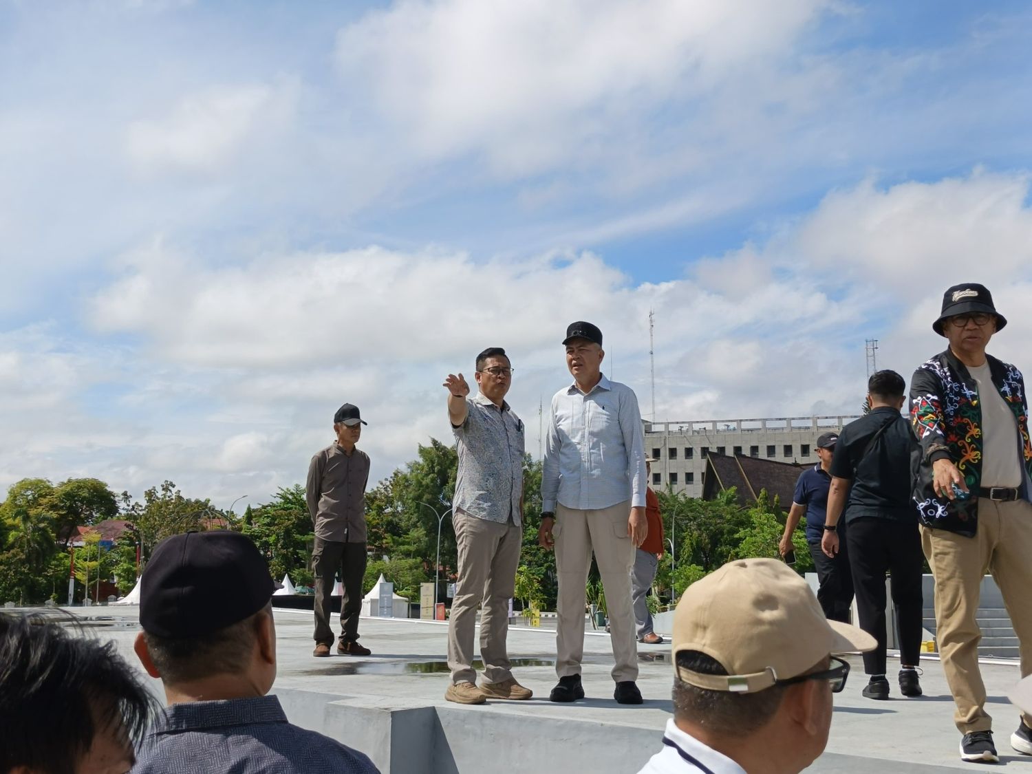 Satpol PP Kalteng Maksimalkan Keamanan Huma Betang Night, Gubernur dan Sekda Tinjau Langsung Persiapan