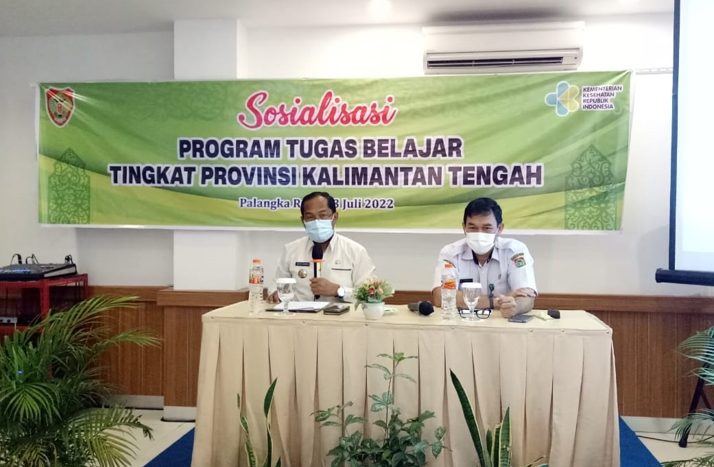 Tingkatkan SDM Kesehatan, Dinkes Prov. Kalteng Sosialisasikan Program Bantuan Tugas Belajar untuk Nakes