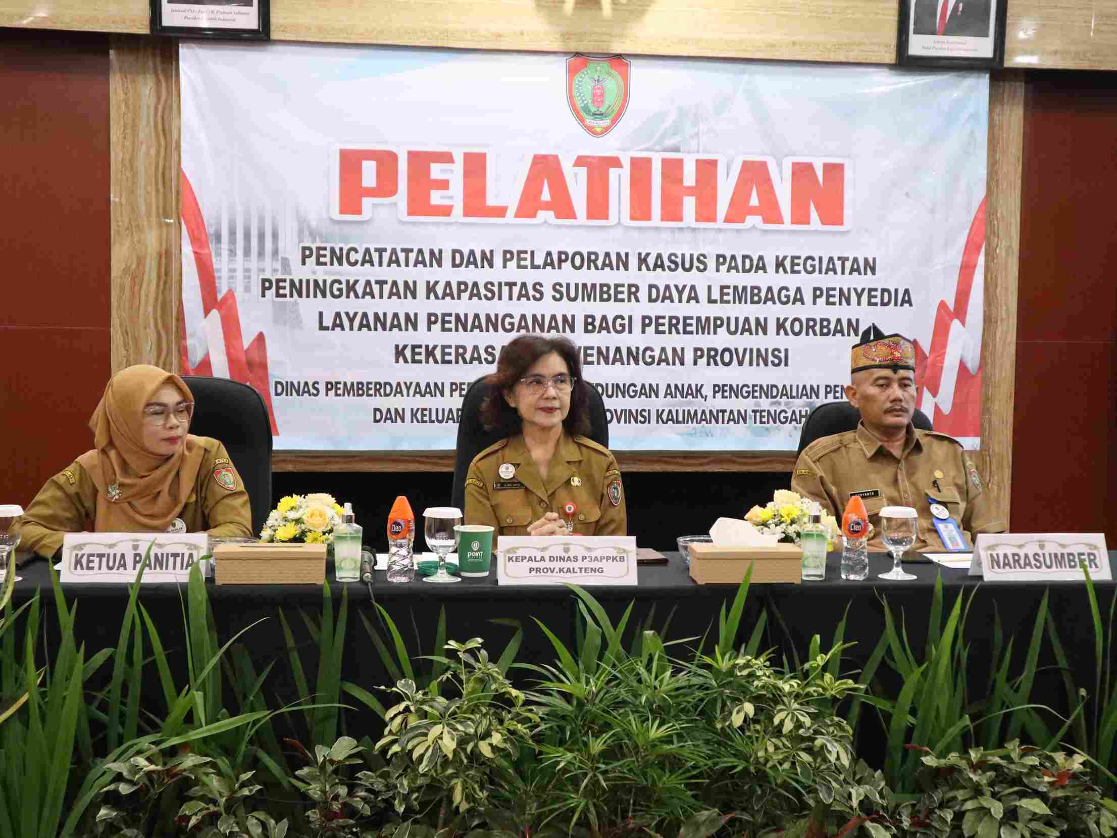Penguatan Sistem Perlindungan pada Korban Kekerasan, DP3APPKB Provinsi Kalteng Gelar Pelatihan SIMFONI PPA