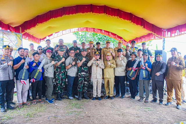 Gubernur Kalteng Siap Bangun Jalan Strategis di Terusan Makmur, Dukung Ketahanan Pangan Nasional