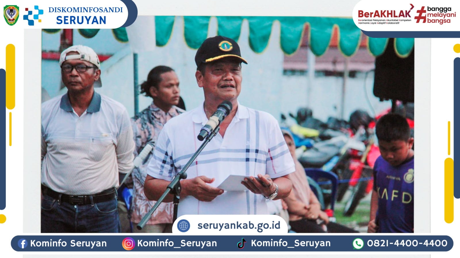Piala Bupati Seruyan Resmi Ditutup, Sekda Apresiasi Antusiasme Warga