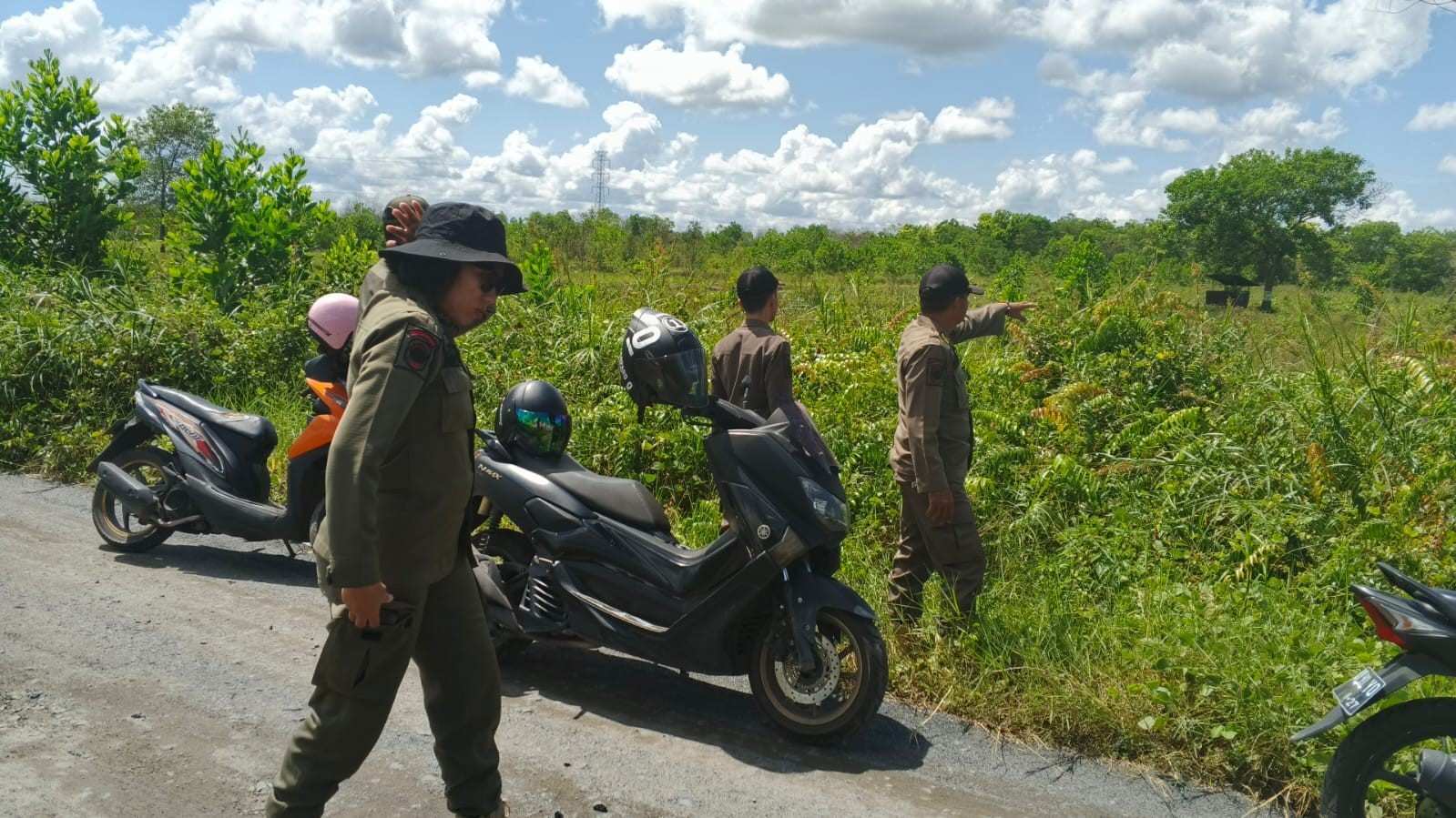 Satpol PP Kalteng Laksanakan Patroli TRC di Wilayah Rawan Karhutla Palangka Raya