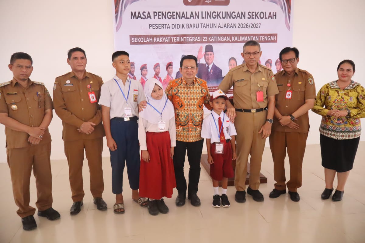 Buka MPLS Sekolah Rakyat Terintegrasi 23 Katingan, Pemprov Kalteng Perkuat Komitmen Pemerataan Pendidikan Berkualitas