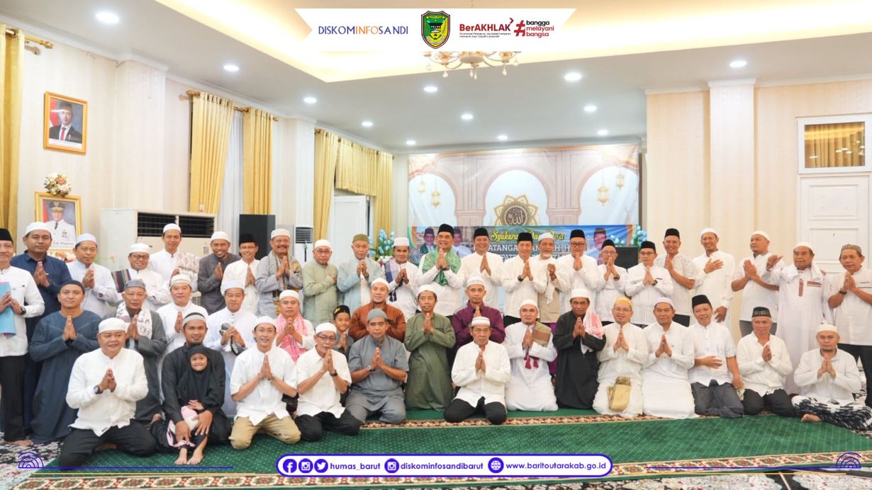 Sambut Kepulangan Jamaah Haji, Pemkab Barito Utara Gelar Syukuran