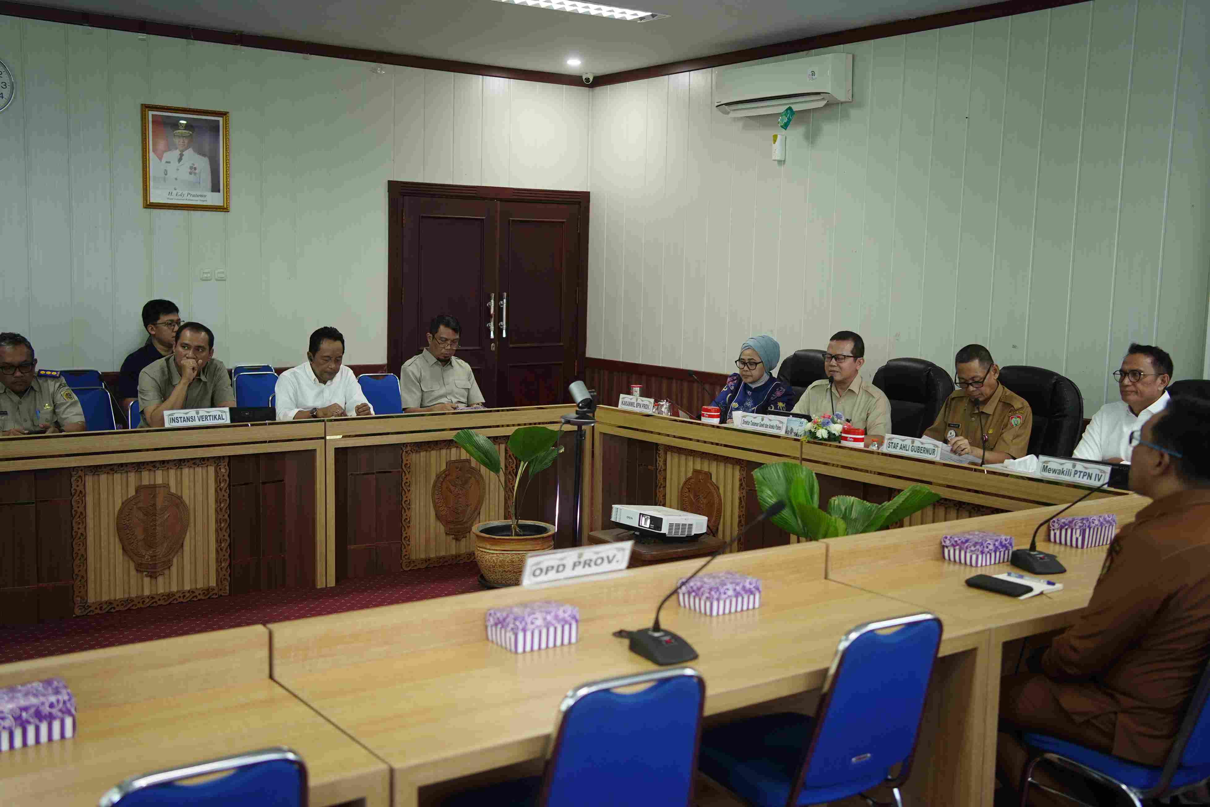 Pemprov Kalteng Perkuat Sinergi Pelaksanaan Ground Check Teknis Program Ekstensifikasi