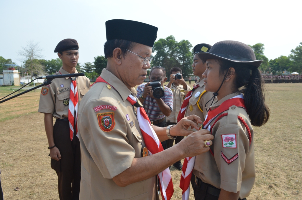 Wabup Irup Peringatan Hari Pramuka ke-58
