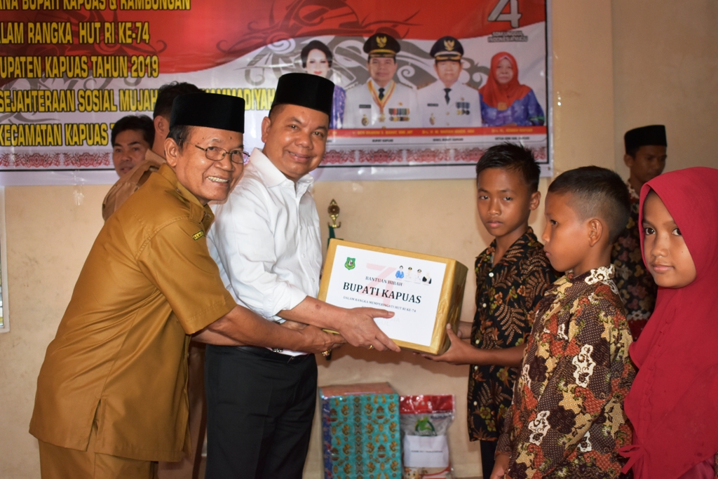 Bupati Pimpin Langsung Anjangsana dalam Memperingati HUT RI ke-74