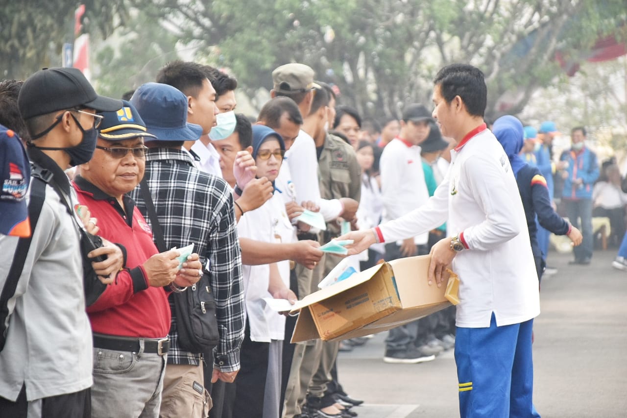 Sekda Kalteng Hadiri Upacara Pembukaan Jaksa dan ASN Peduli Kebakaran Hutan dan Lahan