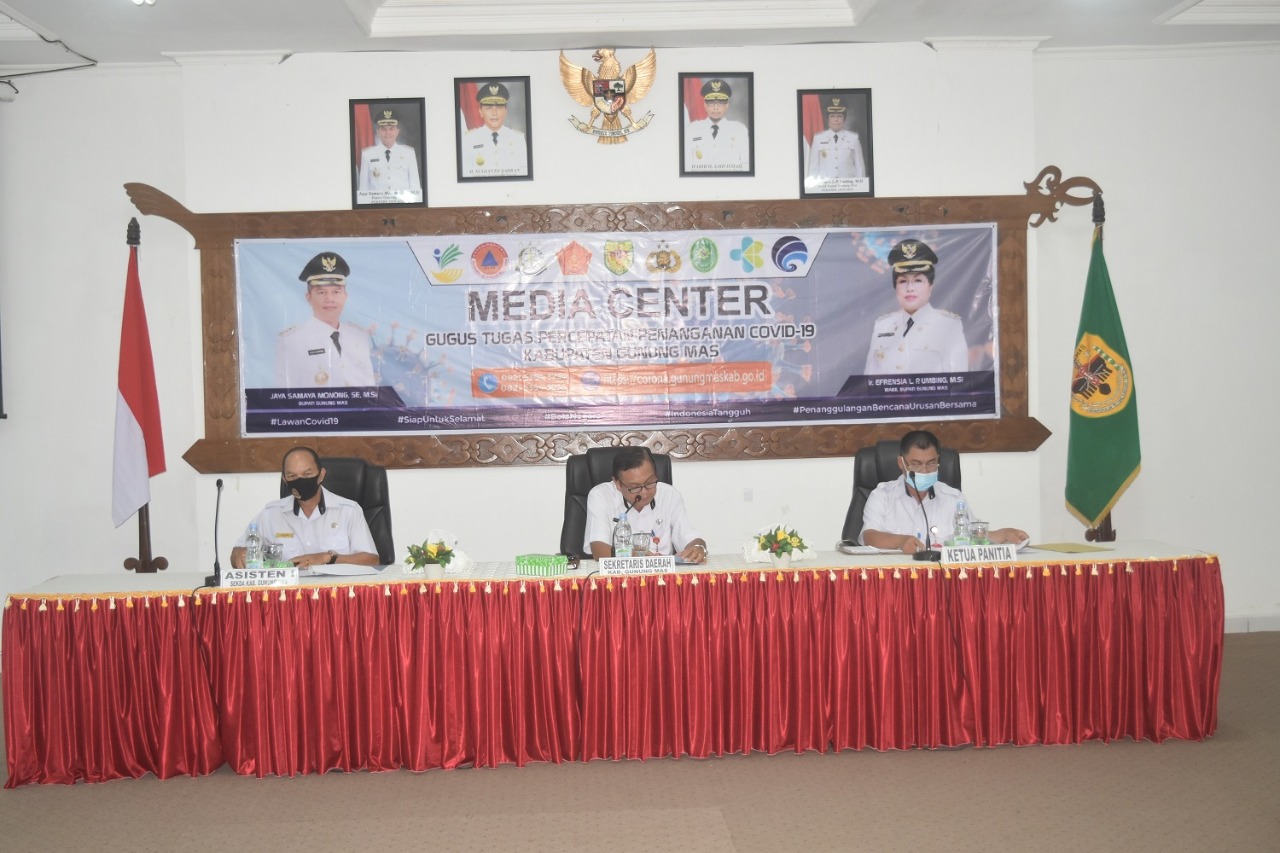 Pemkab Gunung Mas Gelar Rapat Persiapan HUT RI ke-75 Tahun 2020