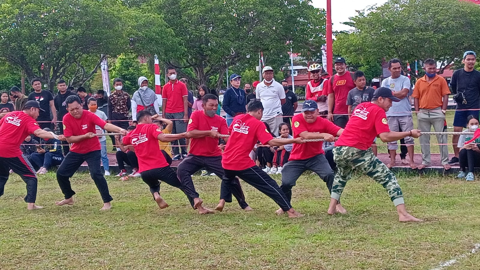 Dislutkan Prov. Kalteng Raih Juara I Senam Peregangan