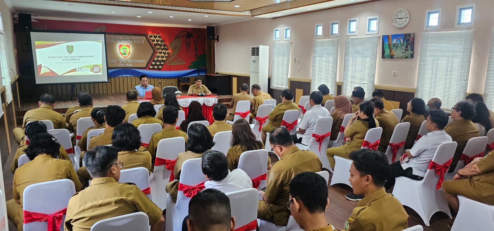 Dislutkan Kalteng Gelar Sosialisasi Unit Pengendalian Gratifikasi dan Penyuluhan Anti Korupsi