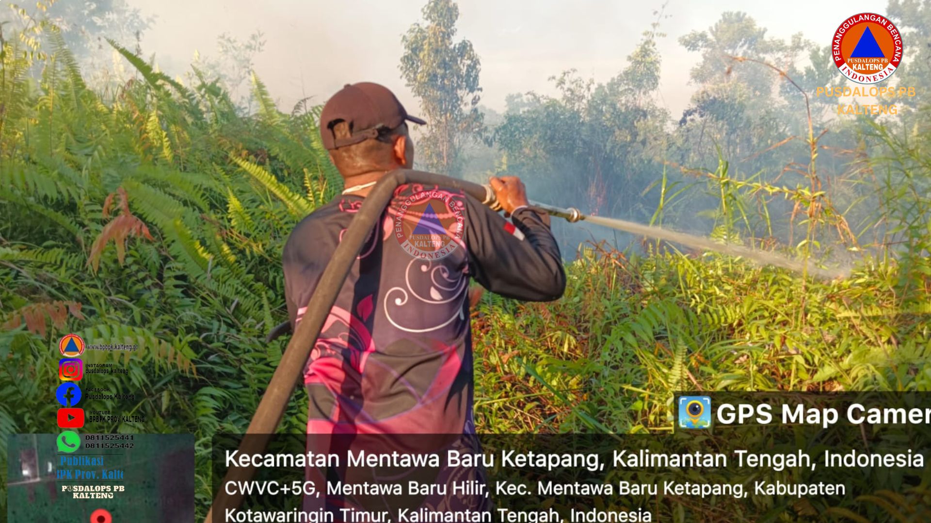 Plt. Kalaksa BPBPK Tekankan Sinergisitas Instansi Terkait Diperlukan Dalam Penanganan Karhutla