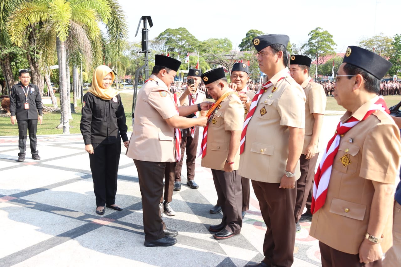 Peringati Hari Pramuka ke-62, Wagub Edy Pratowo : Gerakan Pramuka Diharapkan Terus Menjadi Pembentukan Karakter Generasi