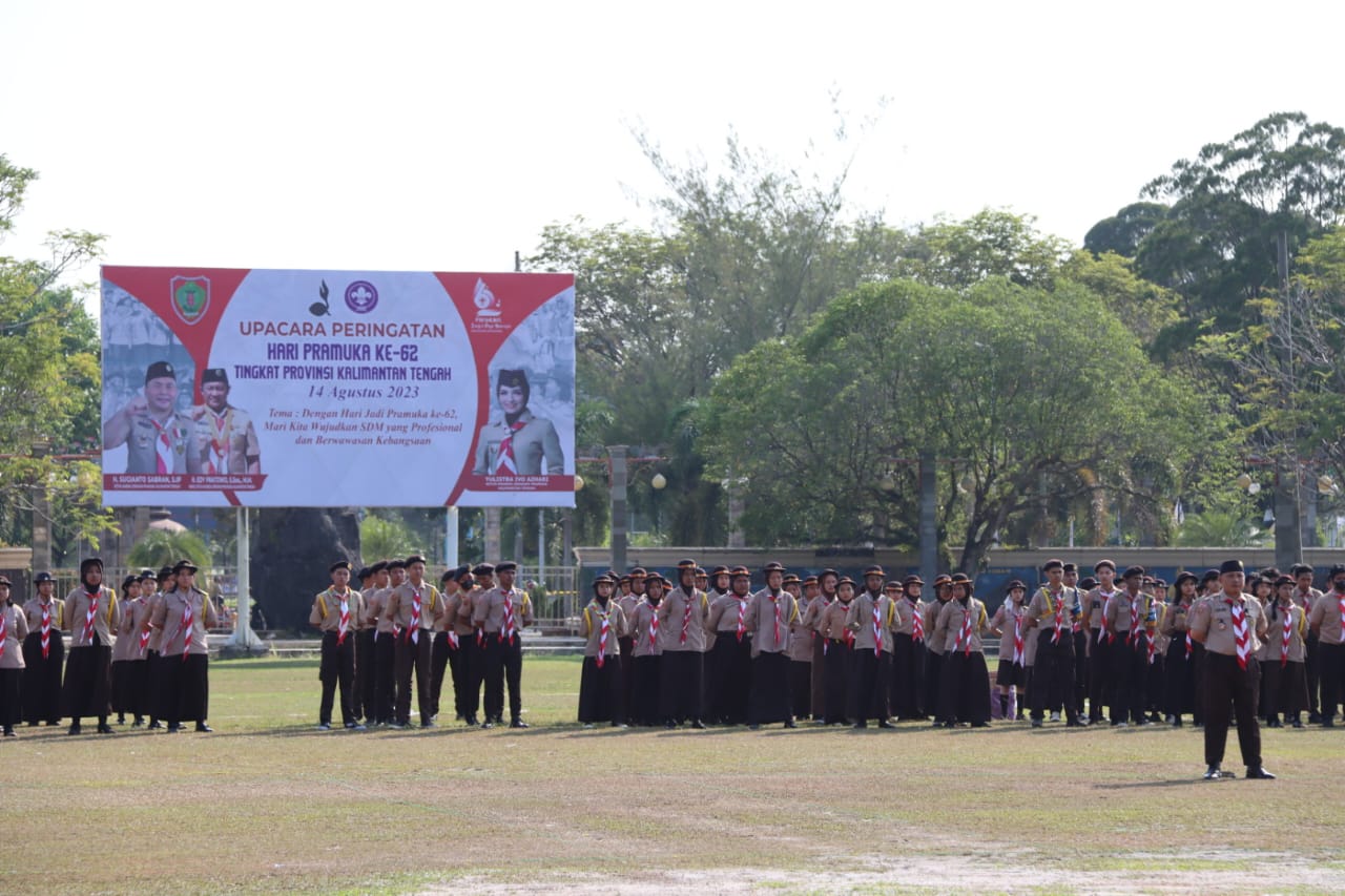 Peringati Hari Pramuka ke-62, Wagub Edy Pratowo : Gerakan Pramuka Diharapkan Terus Menjadi Pembentukan Karakter Generasi