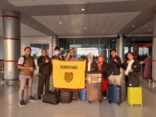 Plt. Kadisdik Lepas Kontingen FLS2N SD, SMP dan PDBK Tingkat Nasional