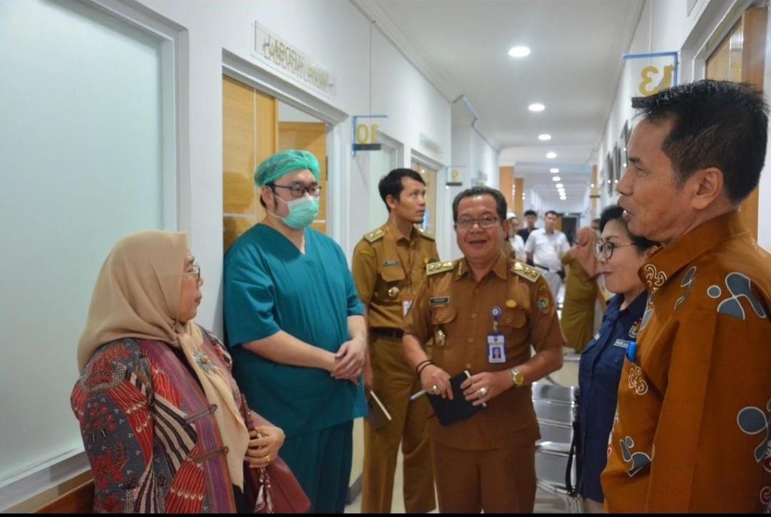 RSUD dr. Doris Sylvanus Adakan Rakor bersama KPU Provinsi dan KPU Kabupaten tentang Pemeriksaaan Kesehatan Calon Kepala Daerah