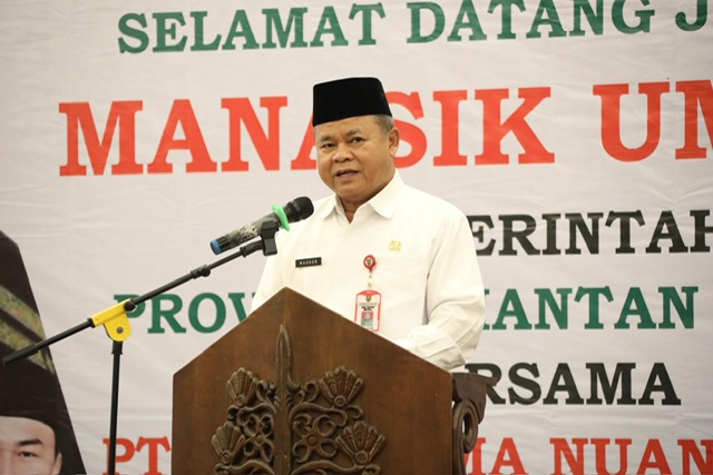 Buka Manasik Umrah Jemaah, Plh. Pemkesra Maskur: Pemprov Kalteng Siapkan 1000 Paket Ibadah Gratis 