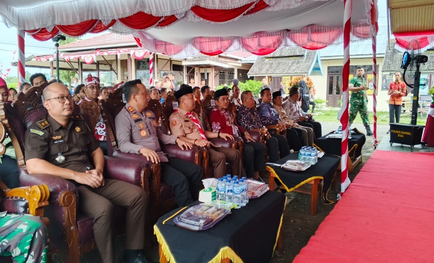Sinergitas Pemkab Bersama Polres Barsel Sukseskan Gerakan Pangan Murah