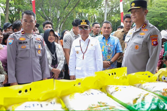 Gubernur Kalteng Apresiasi Gerakan Pangan Murah POLRI, Wujud Nyata Sinergi untuk Ketahanan Pangan