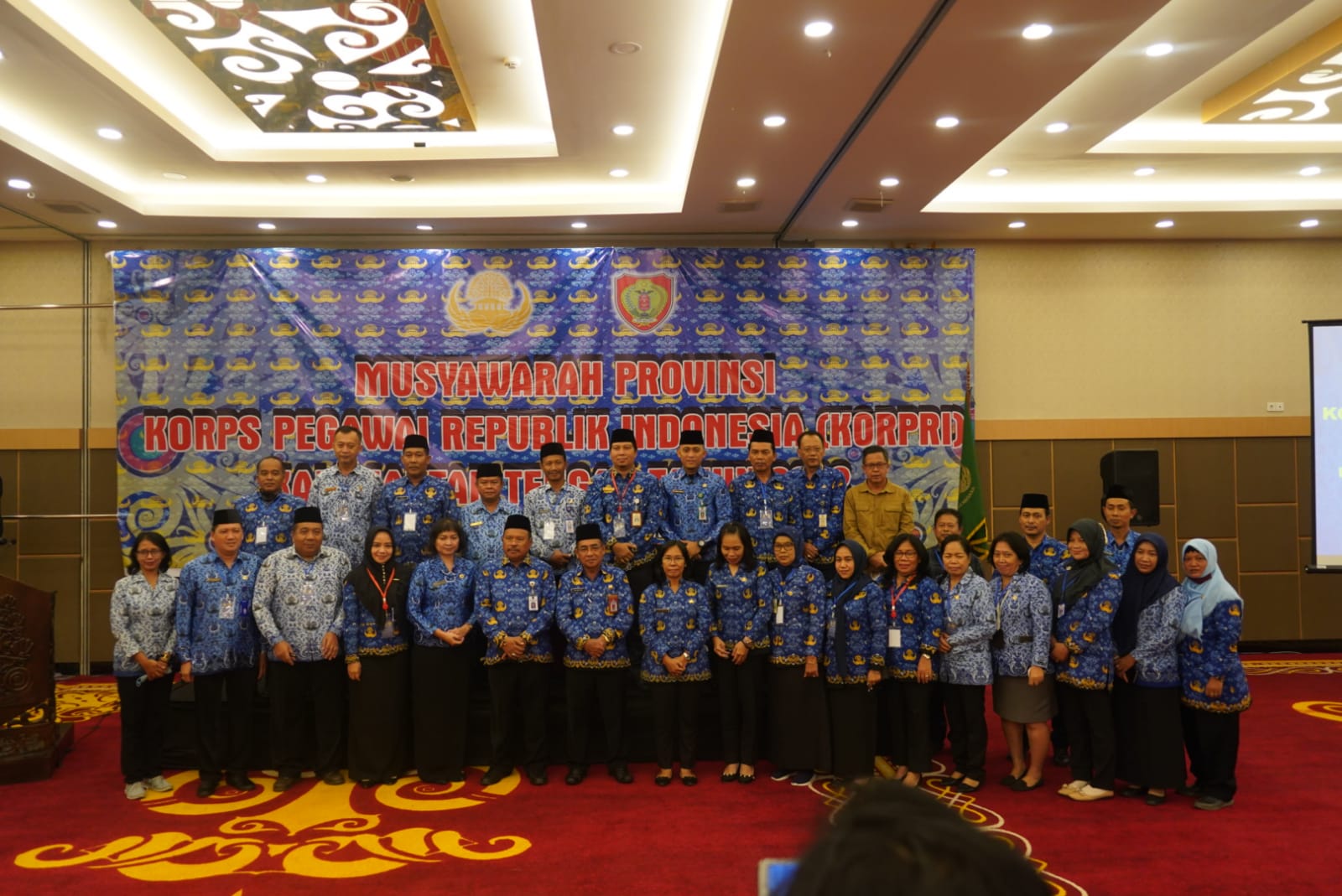 Nuryakin Terpilih Sebagai Ketua Dewan Pengurus Korpri Kalteng Periode 2022-2027