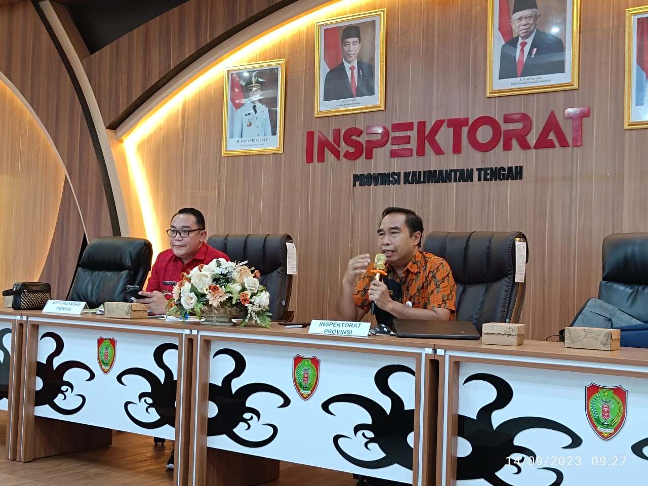 Biro Organisasi Bersama Inspektorat Daerah Prov. Kalteng Gelar FGD Persiapan Evaluasi SAKIP, RB dan ZI